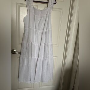 Old Navy White Maxi Dress